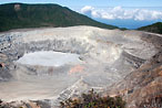 Poas Vulkankrater Costa Rica